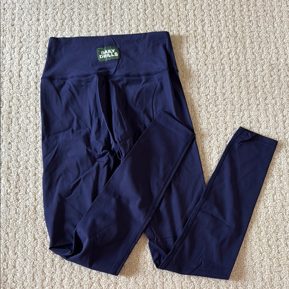 Daily Drills Navy Leggings